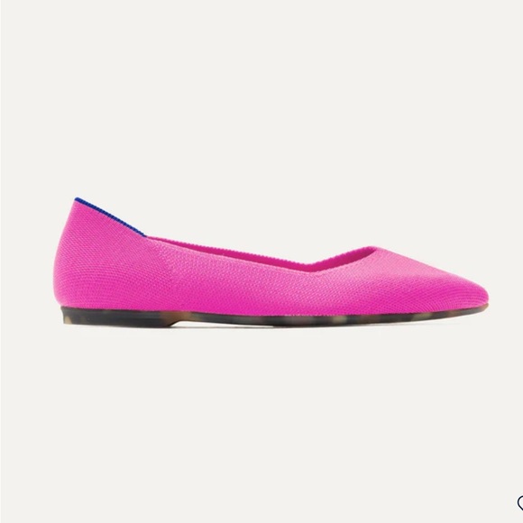 Beautiful flats. Color: Dragon Fruit (fuchsia pink). Like new, worn once. - Picture 2 of 5